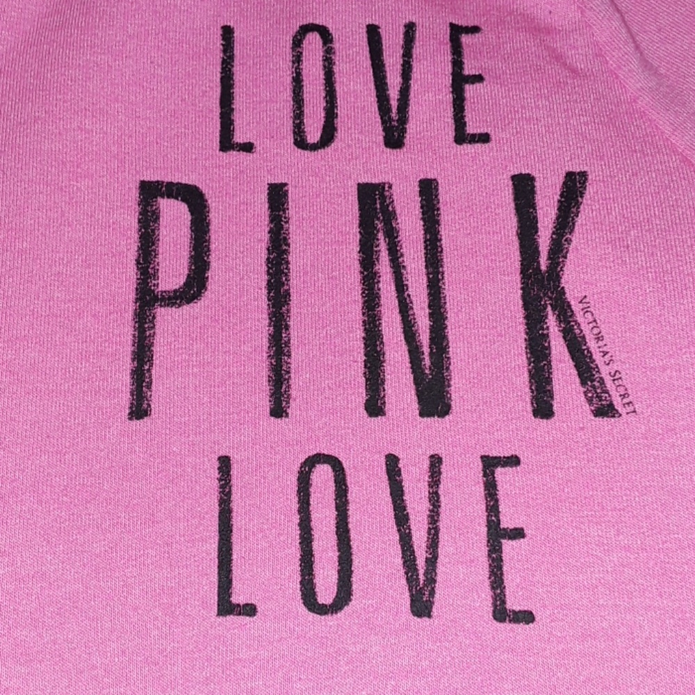 vs pink sweat shirt